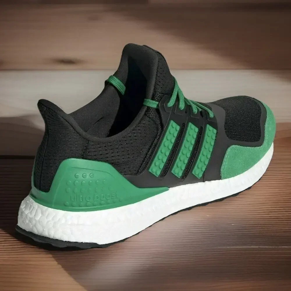 Adidas Ultraboost DNA x Lego Limited Rare Shoes Green Black Mens Size 9 NEW